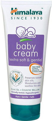HIMALAYA Since 1930 Extra Soft & Gentle Baby Cream 200ml Pack of 2(400 ml)