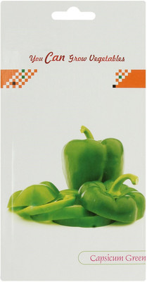 CRGO CAPSICUM , SHIMLA MIRCH Seed(125 per packet)