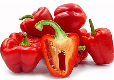 VibeX XX-1068-RED CAPSICUM SEEDS Seed(250 per packet)