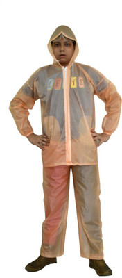 H B Trader Solid Unisex Raincoat