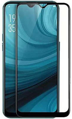 Kruvln Edge To Edge Tempered Glass for Oppo A12(Pack of 1)