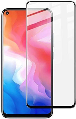 Kruvln Edge To Edge Tempered Glass for Oppo A52(Pack of 1)