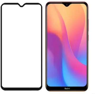 ELEF Edge To Edge Tempered Glass for Redmi 8(Pack of 1)