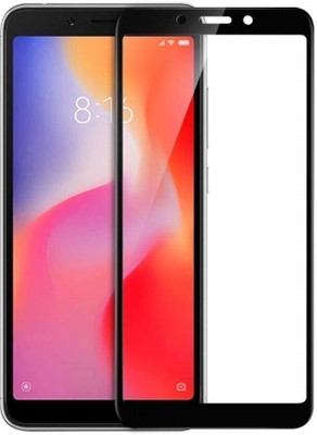 Mobilive Edge To Edge Tempered Glass for Mi Redmi 6(Pack of 1)