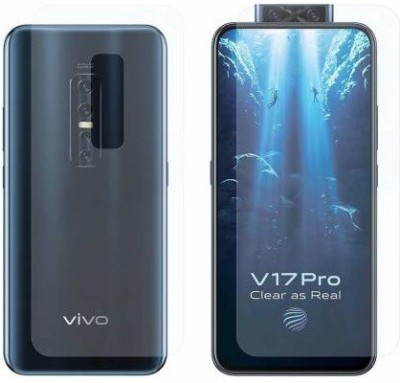 WowSimp Front and Back Tempered Glass for Vivo V17 Pro(Pack of 1)