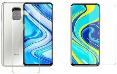 WowSimp Front and Back Tempered Glass for Redmi Note 9 Pro Max(Pack of 1)