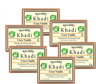 Ayurdaily Natural Coco Vanilla Soap(6 x 125 g)