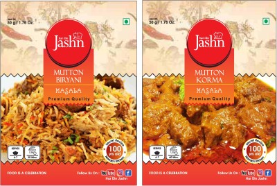 har din jashn Combo Pack 2 ( Mutton Biryani & Mutton Korma )(2 x 50 g)