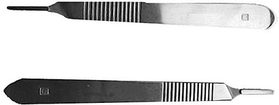 ARINEO SCALPEL HANDLE NO. 3 AND 4 COMBO Surgical Scalpel(Pack of 2)