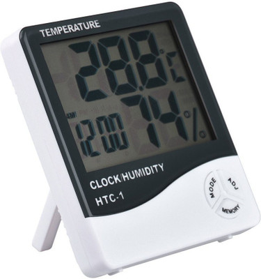 RHONNIUM Digital White Clock