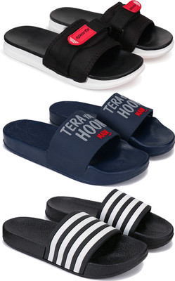 Earton Men Slides(Multicolor , 10)