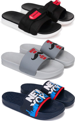 ORICUM Men Slides(Multicolor , 7)