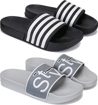 Earton Men Slides(Multicolor , 8)