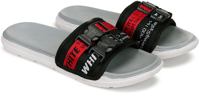 BERSACHE Men Flip Flops(Grey , 7)