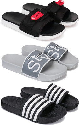 Earton Men Slides(Multicolor , 6)