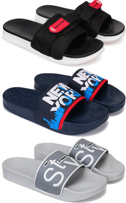 ORICUM Men Flip Flops(Multicolor , 7)