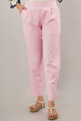 JAIPUR VASTRA Regular Fit Women Pink Trousers