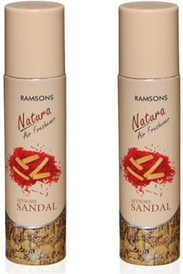 RAMSONS Sandal Spray Mysore Sandal Air Freshener 250 ml each, (Pack of 2)(2 x 250 ml)