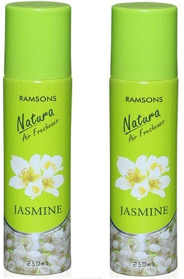 RAMSONS Jasmine Car Freshener Spray Jasmine Air Freshener 250 ml each, (Pack of 2)(2 x 250 ml)