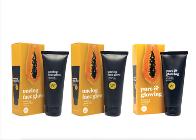 W2 Combo 2 Set Papaya Face Wash 100 gm & Papaya Scrub 50 gm(3 Items in the set)