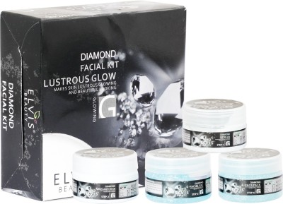 ELVIS BEAUTY Diamond Facial Kit(4 x 50 g)