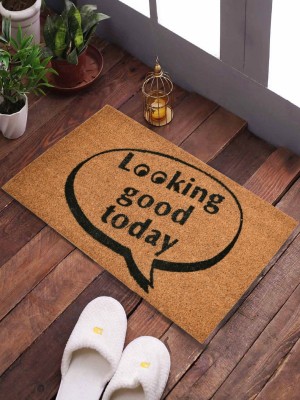 SWHF Coir Door Mat(Brown, Medium)