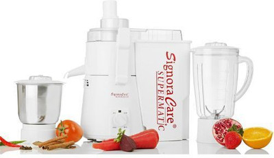 Signora Care Pro GGDHTT4 900 Mixer Grinder (2 Jars, White)