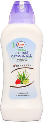 Ayur Herbal Deep Pore Cleansing Milk 100ml Set-4(400 ml)