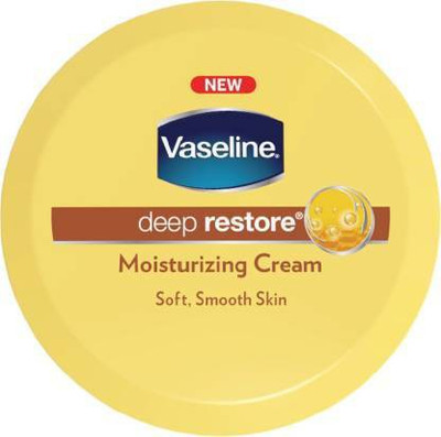Vaseline Deep Restore Moisturizing Cream for Soft and Smooth Skin(250 ml)