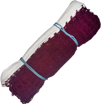 Fit City Practice Cotton Badminton Net (Brown, Maroon) Badminton Net(Brown, Maroon)
