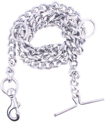 DogTrust 10 cm Dog Chain Leash(Silver)