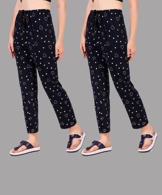 Christy World Printed Women Multicolor Track Pants