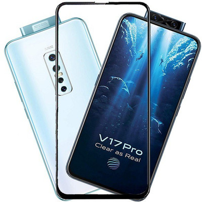 KARTRAY Edge To Edge Tempered Glass for Vivo V17 Pro(Pack of 1)