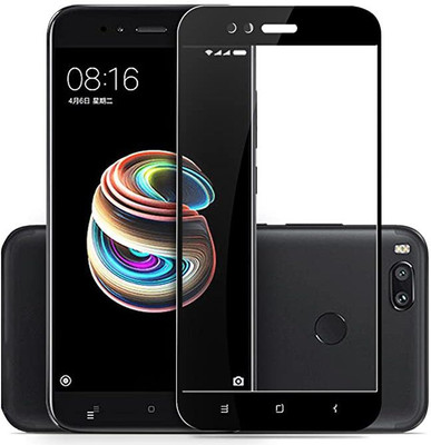 ELEF Edge To Edge Tempered Glass for Mi A1(Pack of 1)