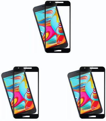 Cravemart Edge To Edge Tempered Glass for Samsung Galaxy A2 Core(Pack of 3)