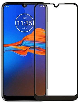 TR Edge To Edge Tempered Glass for Moto E6 Plus(Pack of 1)