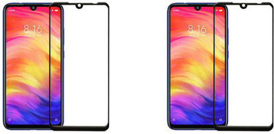 Cravemart Edge To Edge Tempered Glass for Xiaomi Redmi Note 7S(Pack of 2)