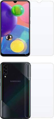 RUNEECH Front and Back Screen Guard for SAMSUNG GALAXY A70S(Pack of 2)