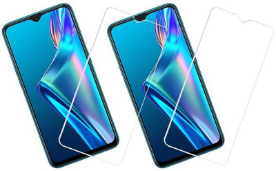 KARTRAY Tempered Glass Guard for Oppo A12(Pack of 2)