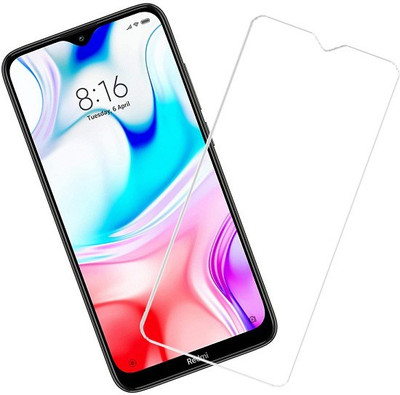 KARTRAY Tempered Glass Guard for Redmi 8(Pack of 1)
