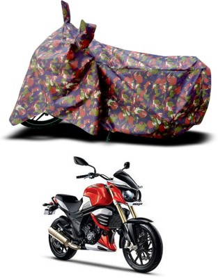 SEBONGO Two Wheeler Cover for Mahindra(MOJO XT 300, Multicolor)