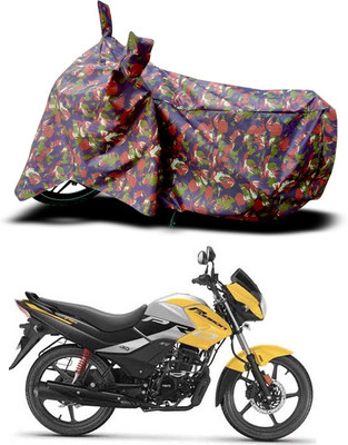 SEBOMGO Waterproof Two Wheeler Cover for Hero(Passion Pro i3S, Multicolor)