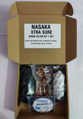 NASAKA Water Filter Spare Kit Solid Filter Cartridge  (0.01, Pack of 4)