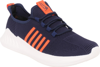 CALCETTO Casuals For Men(Navy, Orange)