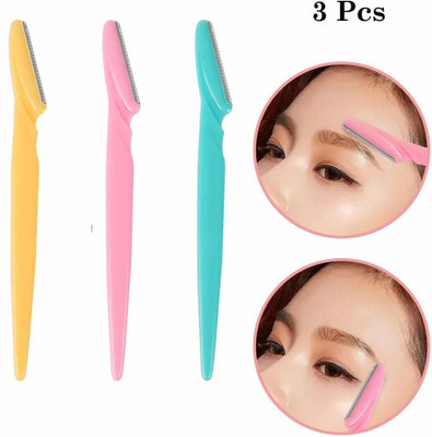 chirgo enterprise EYEBROW RAZOR 3 PCS SET (Pack of 3), Women(Pack of 3)