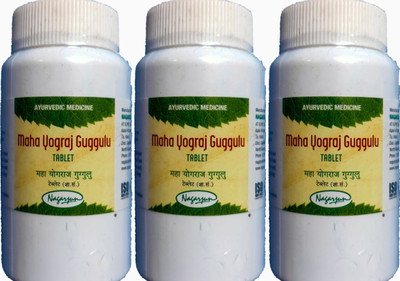 Nagarjun Maha Yograj Guggulu 60Tab ( pack of 3)(Pack of 3, 180)