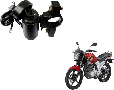 Auto Kite Motor Bike USB Mobile Charger with USB Charger Socket 2.1A 9V SS 125 2.1 A Bike Mobile Charger