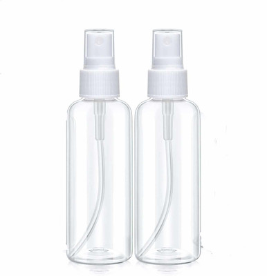 Charismatique 50 ml PET Spray Bottle(Pack of 2, Clear)