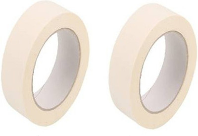 Hansh Single Sided Medium Masking Tape 1 Inch (Manual)(White)