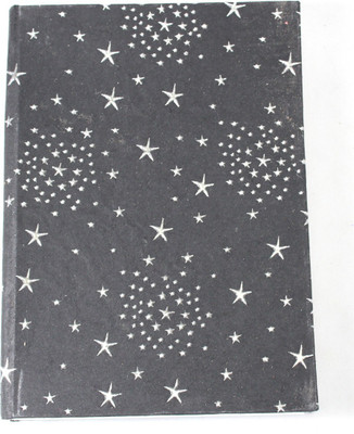 Camlon Exports Handmade A5 Diary Unruled 96 Pages(Black)